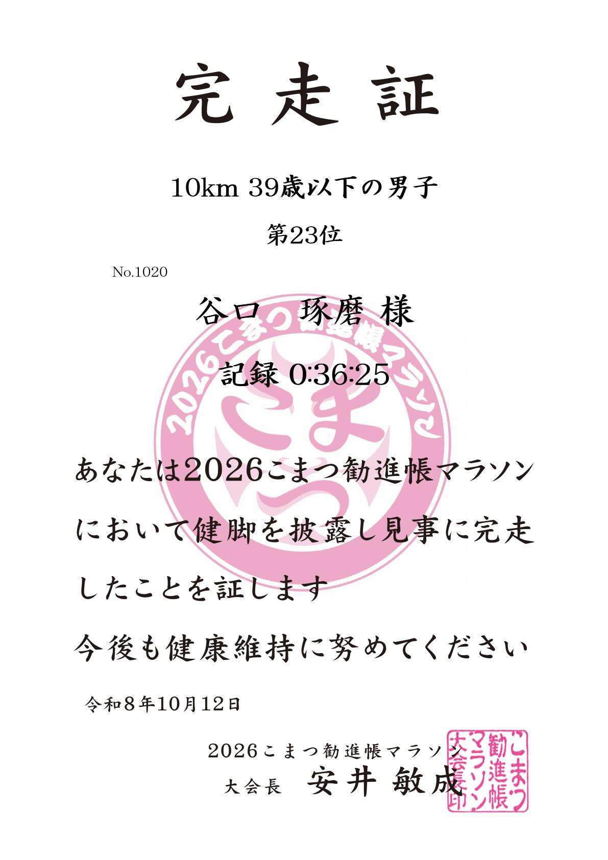 記録証