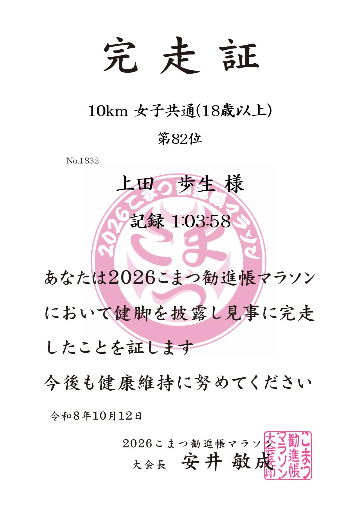 記録証