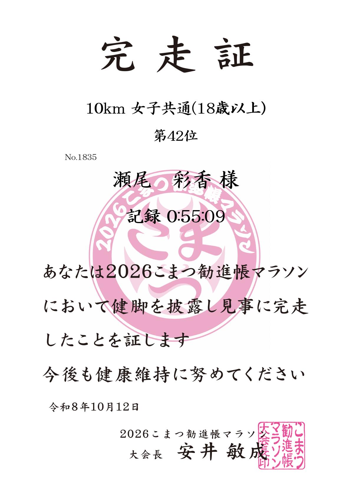 記録証