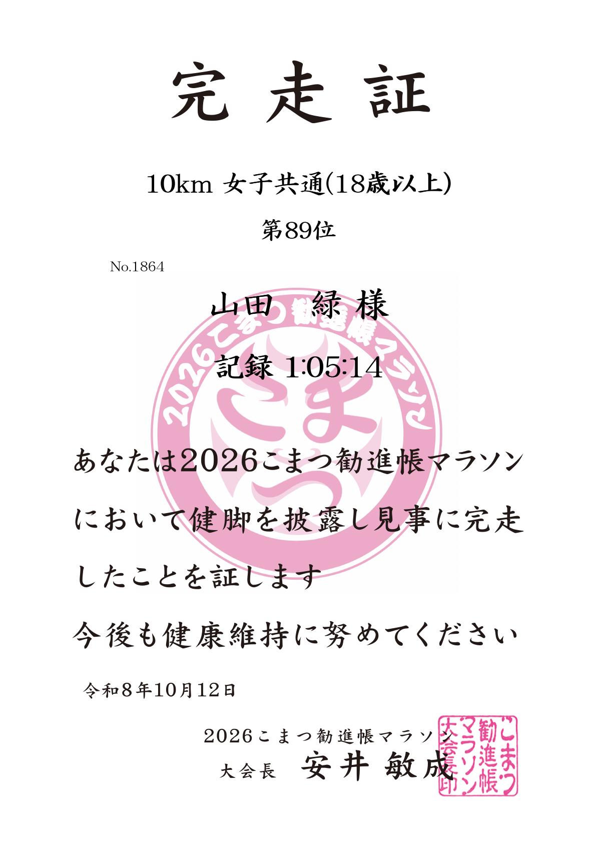 記録証