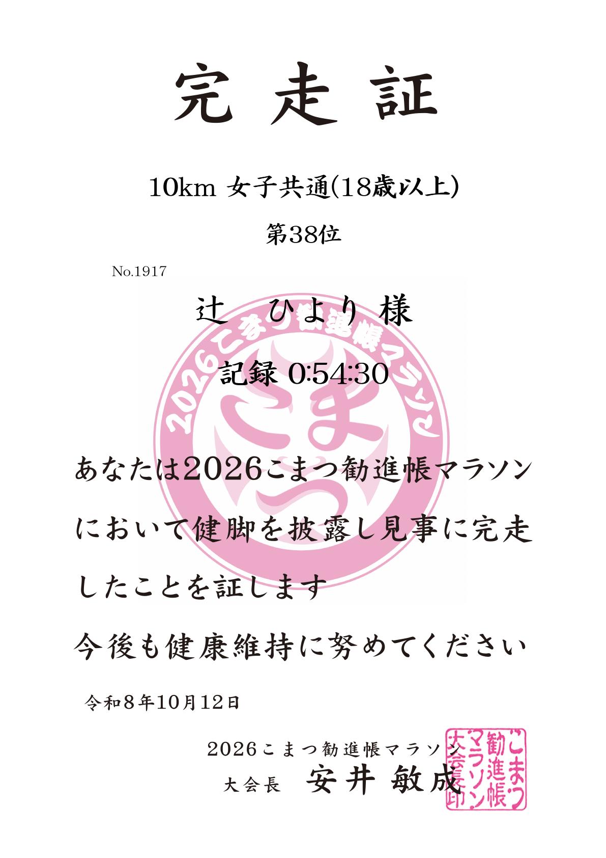 記録証