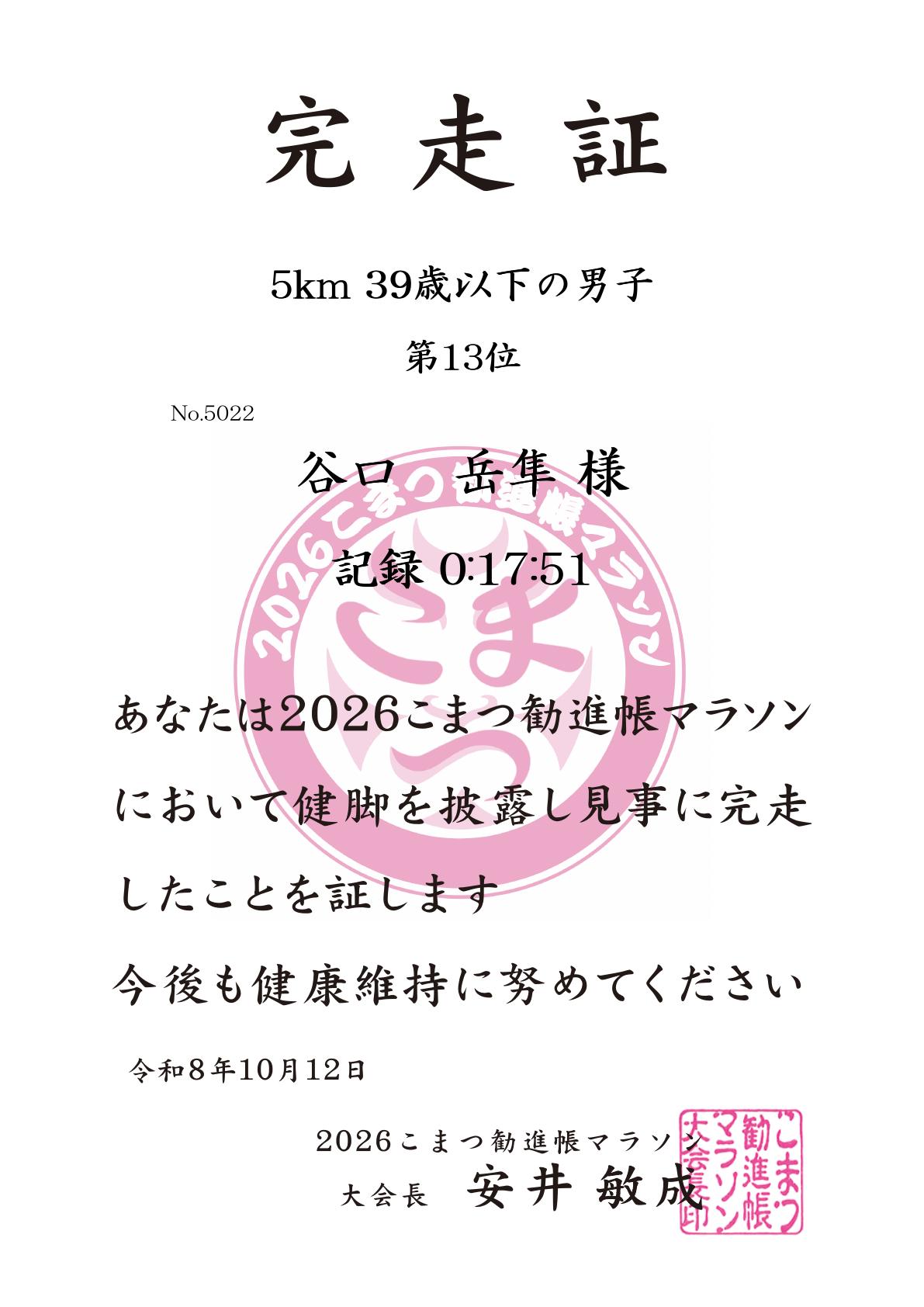 記録証