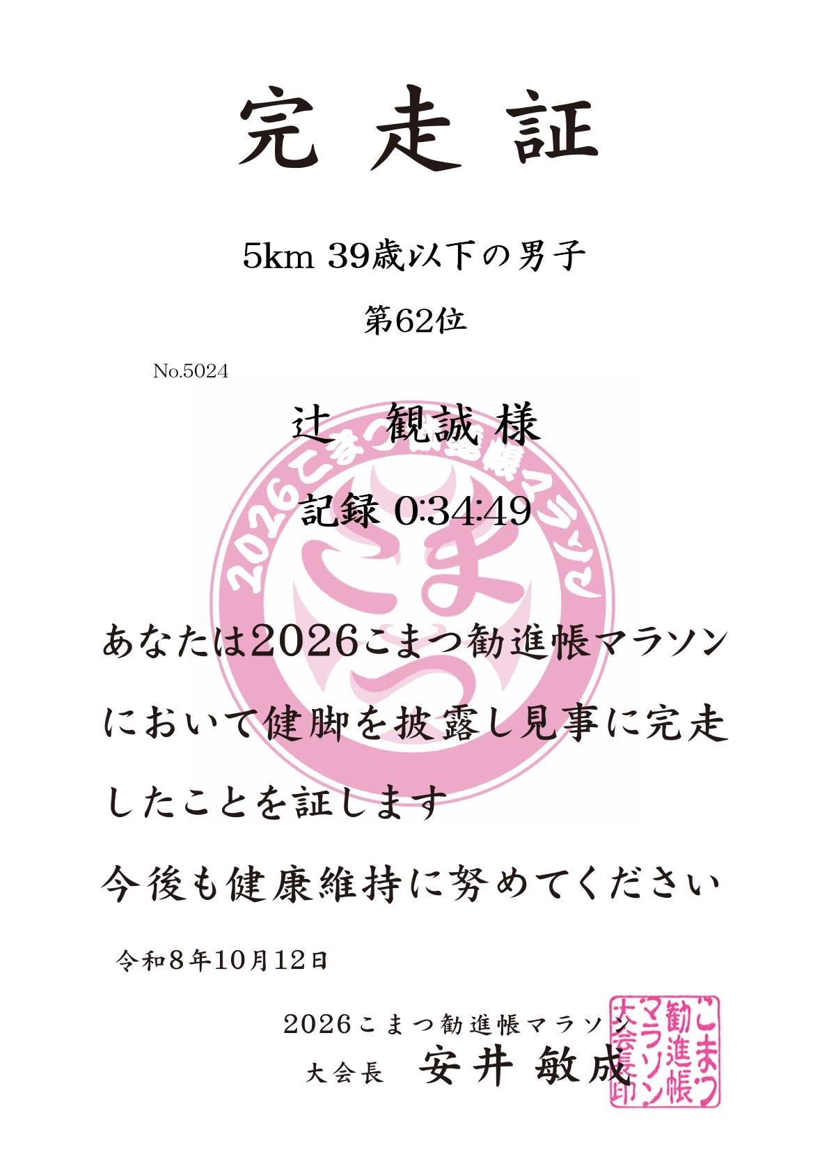 記録証