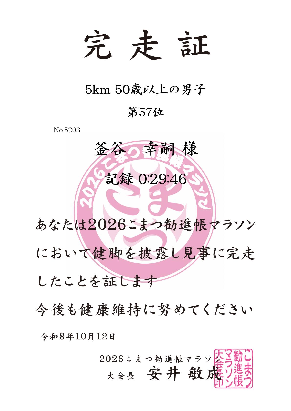 記録証