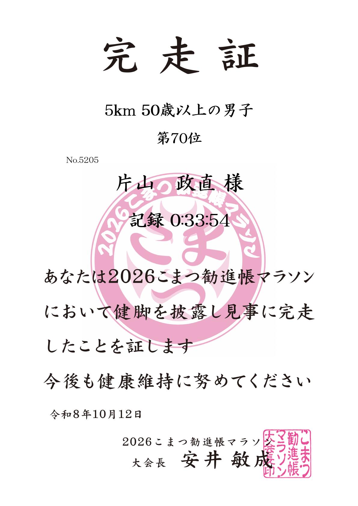 記録証