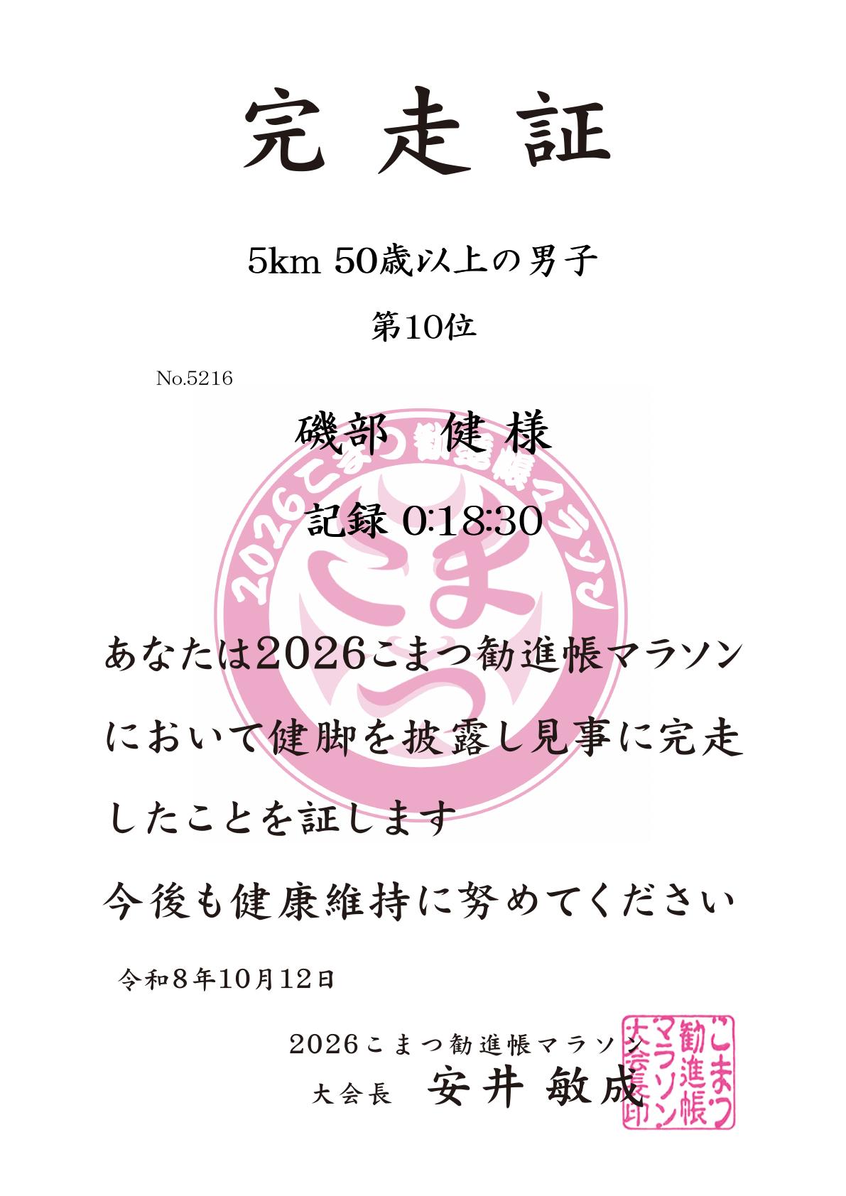 記録証