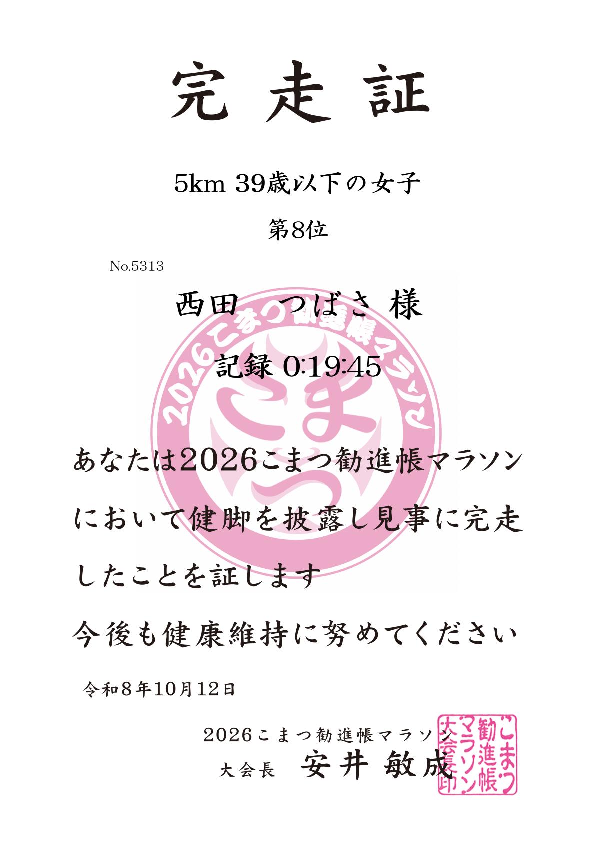 記録証