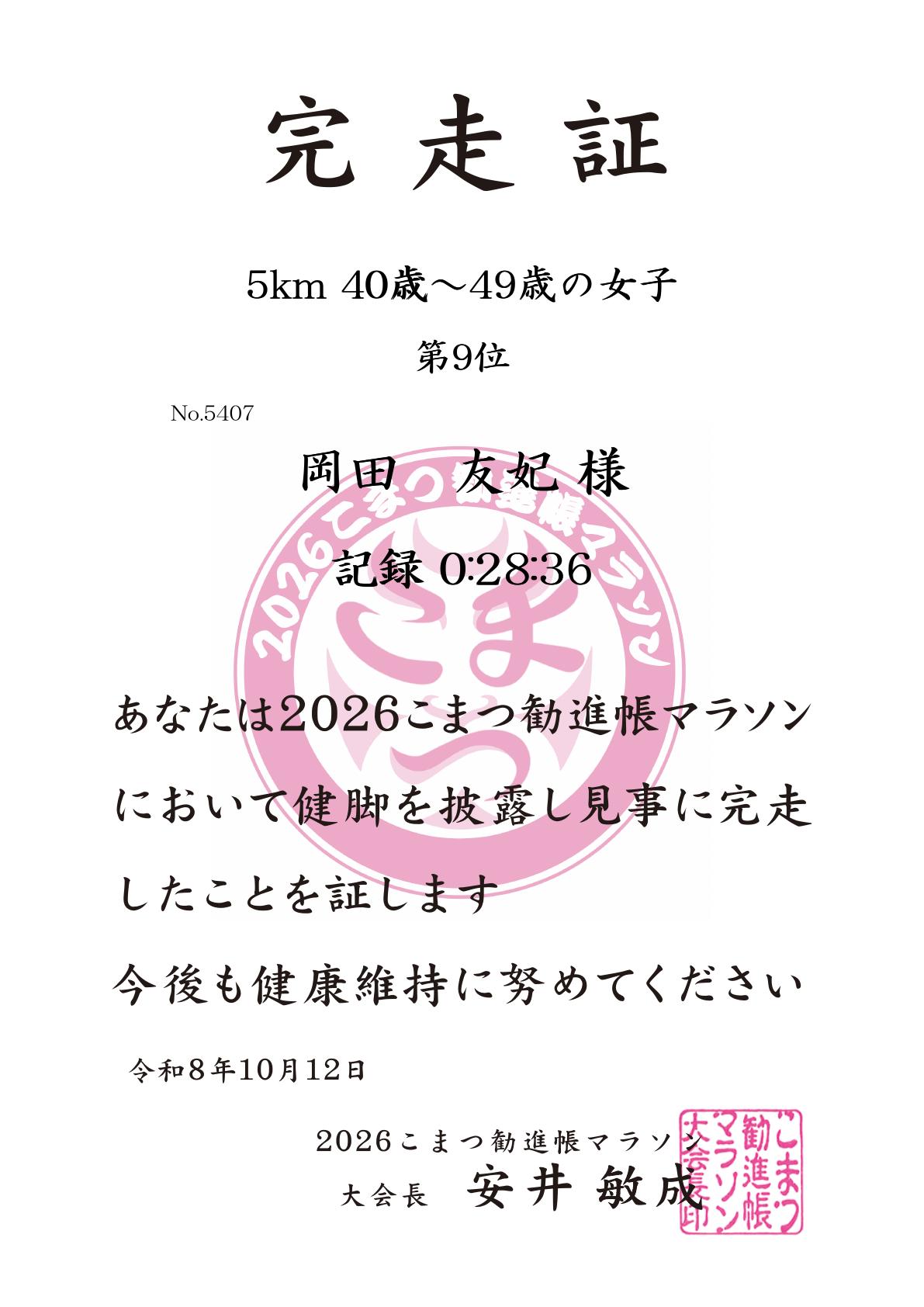 記録証